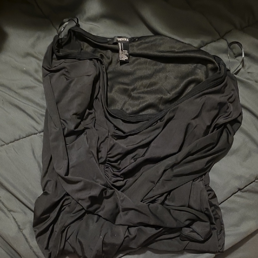 Forever 21 Elegant Black Dress L